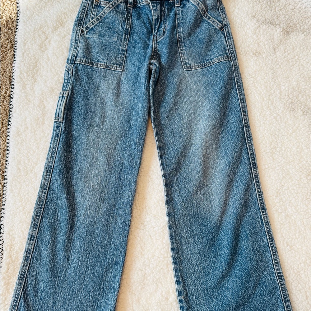 Art Class Girl’s Relaxed Wide Leg Denim Jeans NWOT